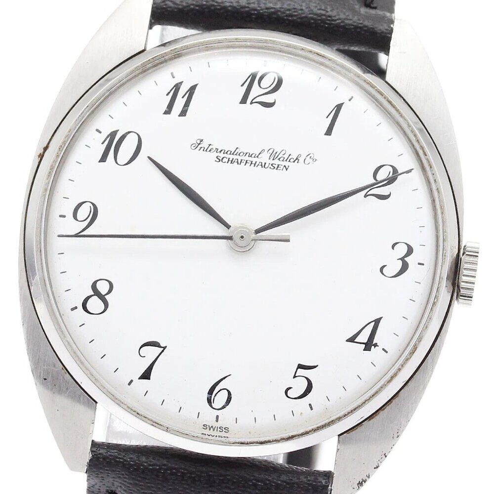 IWC SCHAFFHAUSEN Vintage cal.402 white Dial Hand Winding Men's Watch_883321